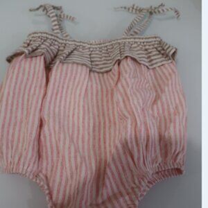 Baby girl pompomme 2yr romper bubble